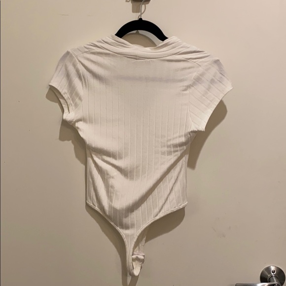 Akira white thong leotard - Picture 2 of 2